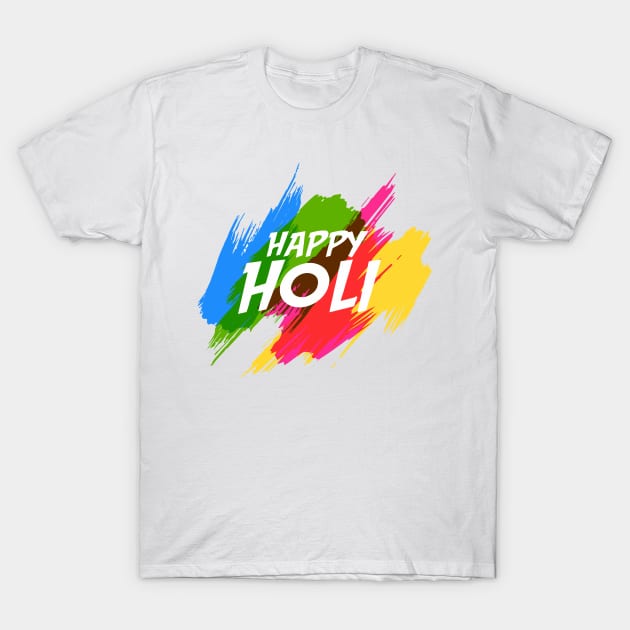 Happy Holi Festtival T-Shirt by jobieh shop